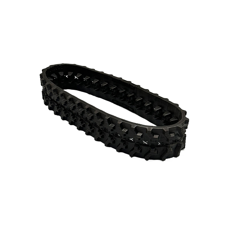 挖掘机的深谷物橡胶轨道（150*60）