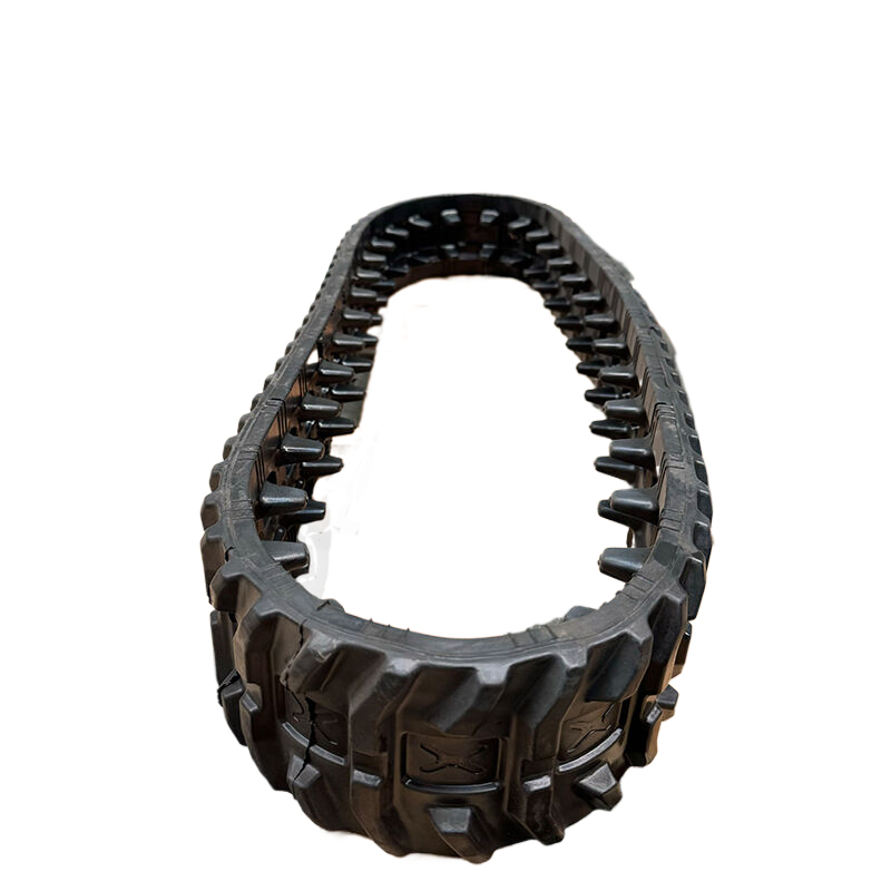 定制的批发100*60厘米挖掘机反滑动转向旋转橡胶轨道